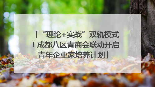 “理论+实战”双轨模式！成都八区青商会联动开启青年企业家培养计划