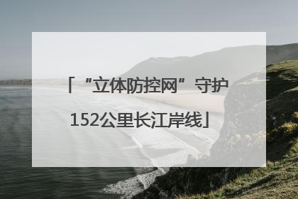 “立体防控网”守护152公里长江岸线