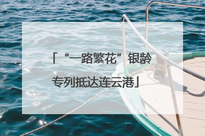 “一路繁花”银龄专列抵达连云港