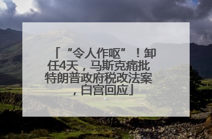 “令人作呕”！卸任4天，马斯克痛批特朗普政府税改法案，白宫回应