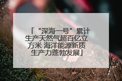 “深海一号”累计生产天然气超百亿立方米 海洋能源新质生产力蓬勃发展