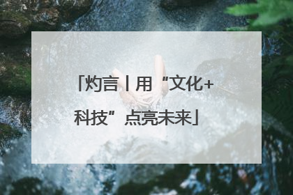 灼言丨用“文化+科技”点亮未来