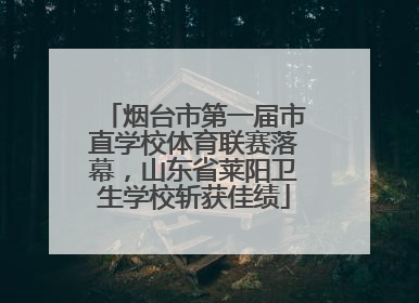 烟台市第一届市直学校体育联赛落幕，山东省莱阳卫生学校斩获佳绩