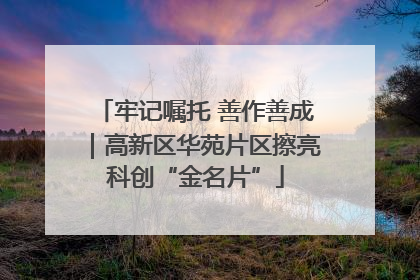牢记嘱托 善作善成｜高新区华苑片区擦亮科创“金名片”