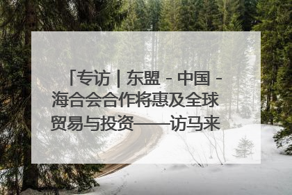 专访｜东盟－中国－海合会合作将惠及全球贸易与投资——访马来西亚亚太“一带一路”共策会高级研究员本恩·纳戈拉