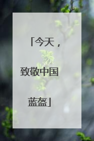 今天，致敬中国蓝盔