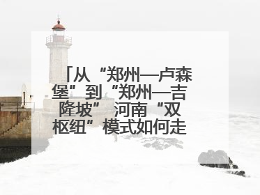 从“郑州—卢森堡”到“郑州—吉隆坡” 河南“双枢纽”模式如何走向全球