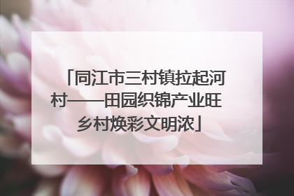 同江市三村镇拉起河村——田园织锦产业旺 乡村焕彩文明浓