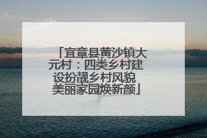 宜章县黄沙镇大元村：四类乡村建设扮靓乡村风貌 美丽家园焕新颜