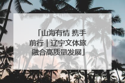 山海有情 携手前行｜辽宁文体旅融合高质量发展