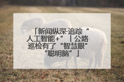 新闻纵深·追踪“人工智能+”丨公路巡检有了“智慧眼”“聪明脑”