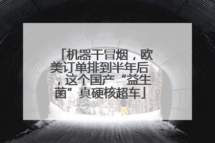 机器干冒烟，欧美订单排到半年后，这个国产“益生菌”真硬核超车