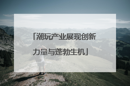 潮玩产业展现创新力量与蓬勃生机