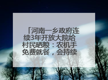 河南一乡政府连续3年开放大院给村民晒粮：农机手免费就餐，会持续开放到麦收结束