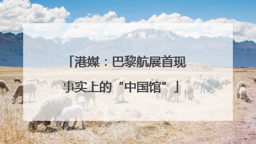 港媒：巴黎航展首现事实上的“中国馆”