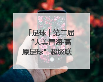 足球｜第二届“大美青海·高原足球”超级联赛西宁开赛