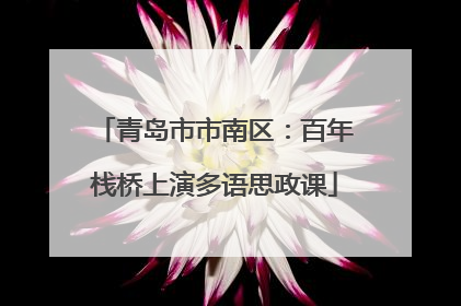 青岛市市南区：百年栈桥上演多语思政课