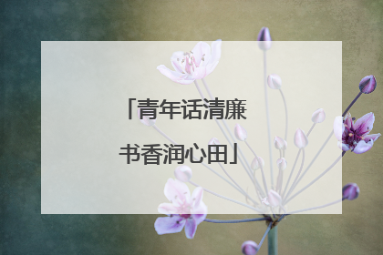 青年话清廉 书香润心田