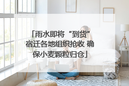 雨水即将“到货” 宿迁各地组织抢收 确保小麦颗粒归仓