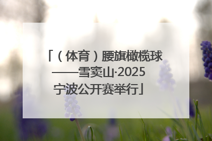 （体育）腰旗橄榄球——雪窦山·2025宁波公开赛举行