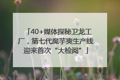 40+媒体探秘卫龙工厂，第七代魔芋爽生产线迎来首次“大检阅”