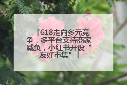 618走向多元竞争，多平台支持商家减负，小红书开设“友好市集”