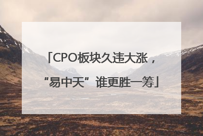 CPO板块久违大涨，“易中天”谁更胜一筹