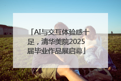 AI与交互体验感十足，清华美院2025届毕业作品展启幕