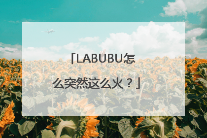LABUBU怎么突然这么火？